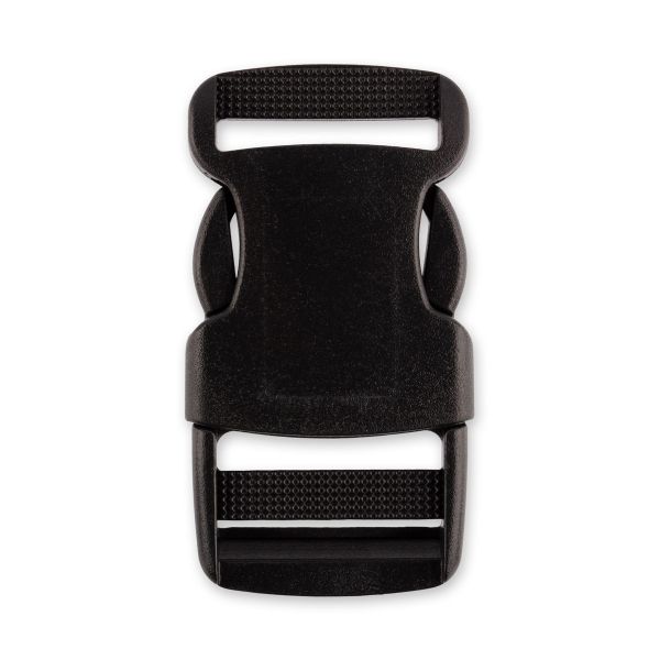 Фастекс (пряжка трезубец) пластик 25 мм, 10 шт, черный, Gamma SB04