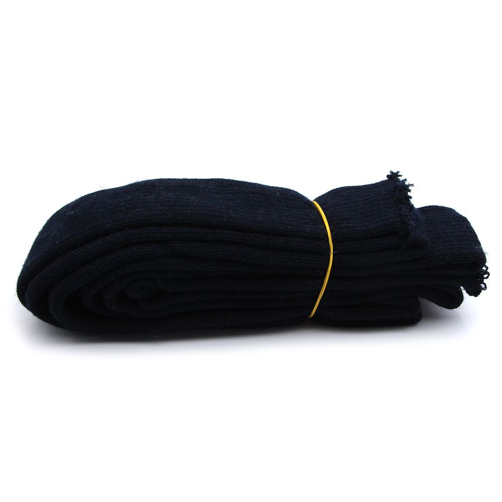 Манжеты трикотажные рукава 7.0 см / 3 метра, плотные, 078 синий