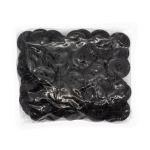Пуговицы 4 прокола 36L (23мм), (Black (черный)), 72 шт, S090179