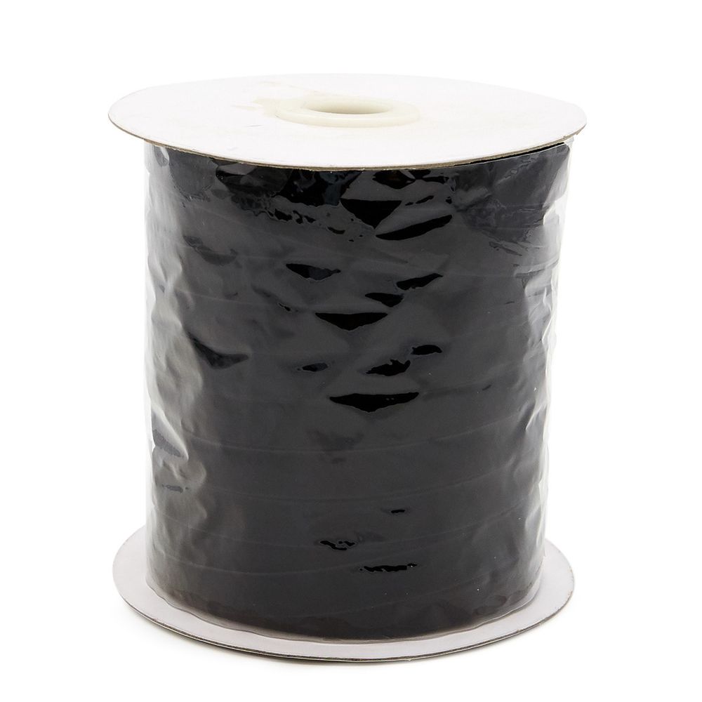 Лента бархатная (тесьма) 06.0 мм / 32.9±2 метров, 0081-0701 (8611 черный (141757))