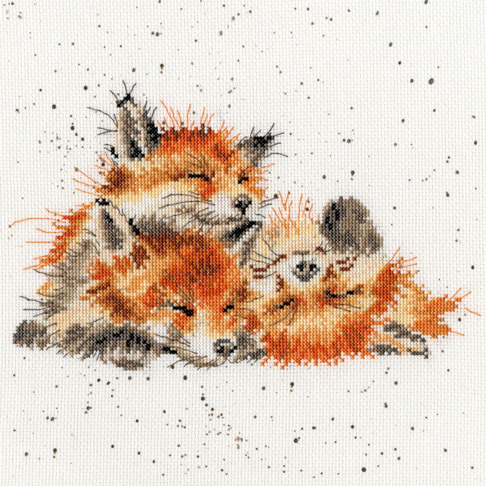 Bothy Threads, Afternoon Nap (Тихий час), 26х26 см /TOS/