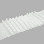 Лента (тесьма) шторная: сборка параллельная (1:2) 100 мм / 100 метров, S090418