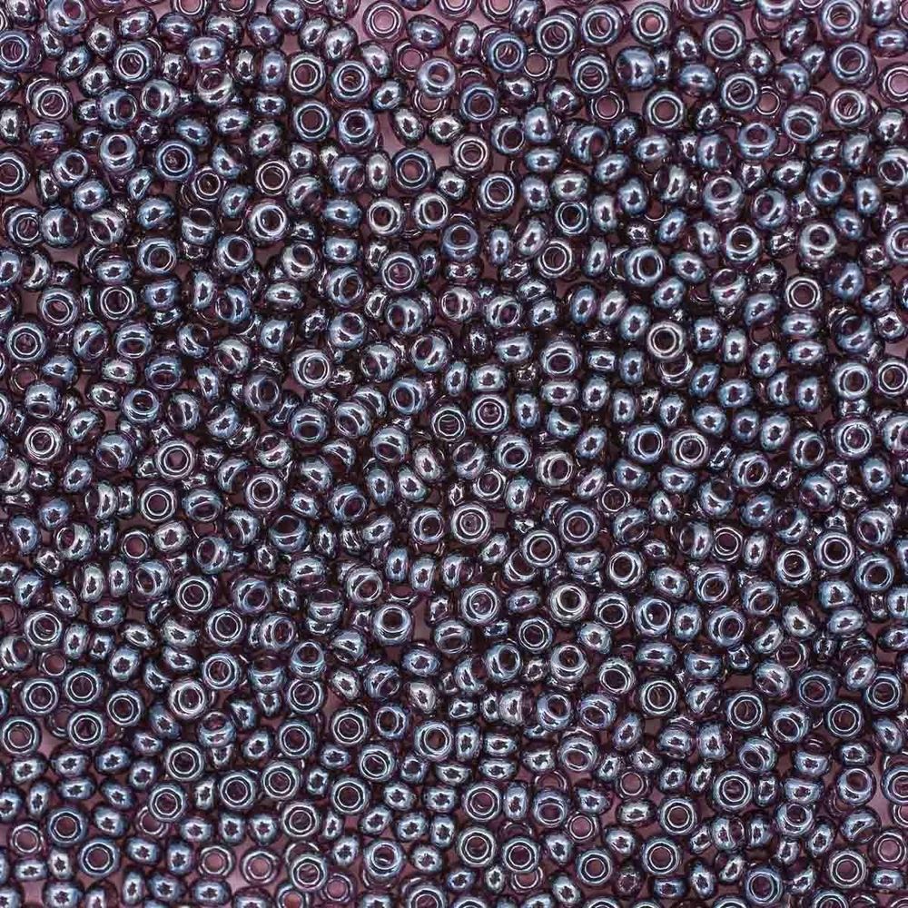 Бисер Preciosa прозрачный блестящий, круг.отв., 500г, 331-19001-10/0-26060(26060)