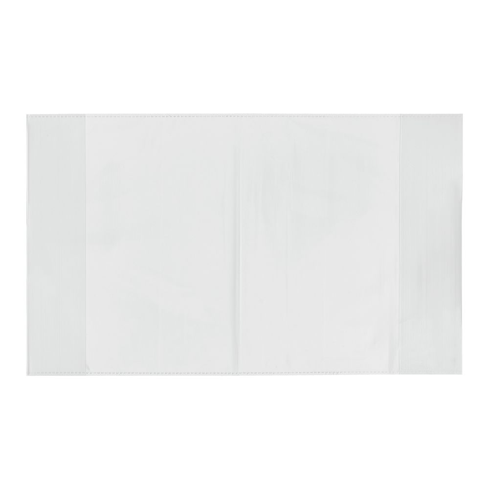 Обложка универсальная для учебников, тетрадей и дневников с клеевым краем LNNPP-02 70 мкм (215х365 мм), 10 шт, прозрачный, Лео LNNPP-02