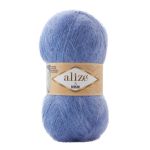 Пряжа Alize (Ализе) 3 Season / уп.5 мот. по 100 г, 500 м, 40 голубой