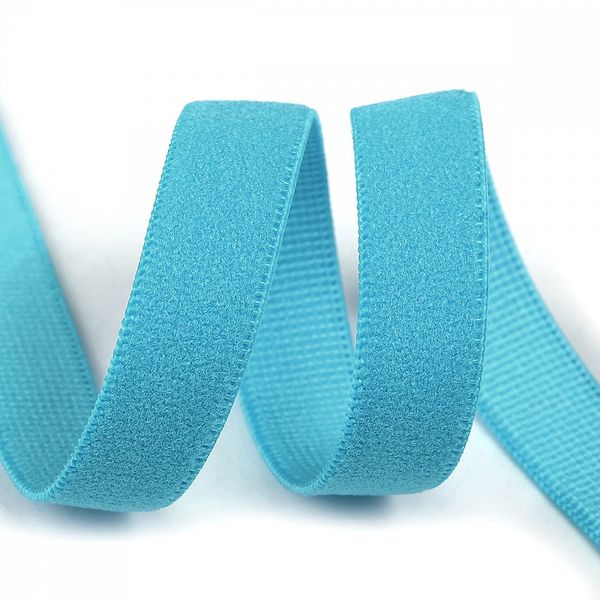 Резинка бельевая (отделочная) становая 10.0 мм / 50 метров, ЕТ2 небесно-голубой A2201