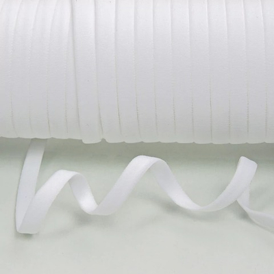 Резинка бельевая (бретелечная) 7.0 мм / 50 метров, белый