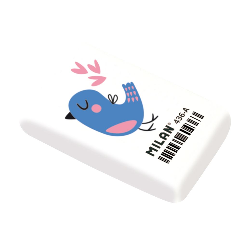 Ластики 21х6.5х1.5 см, набор, 6 шт, 9202, Milan BMM9202