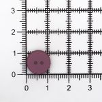 Пуговицы на 2 прокола 18L (11мм), пластик (col.23 сливовый), CR-K18M, 144 шт