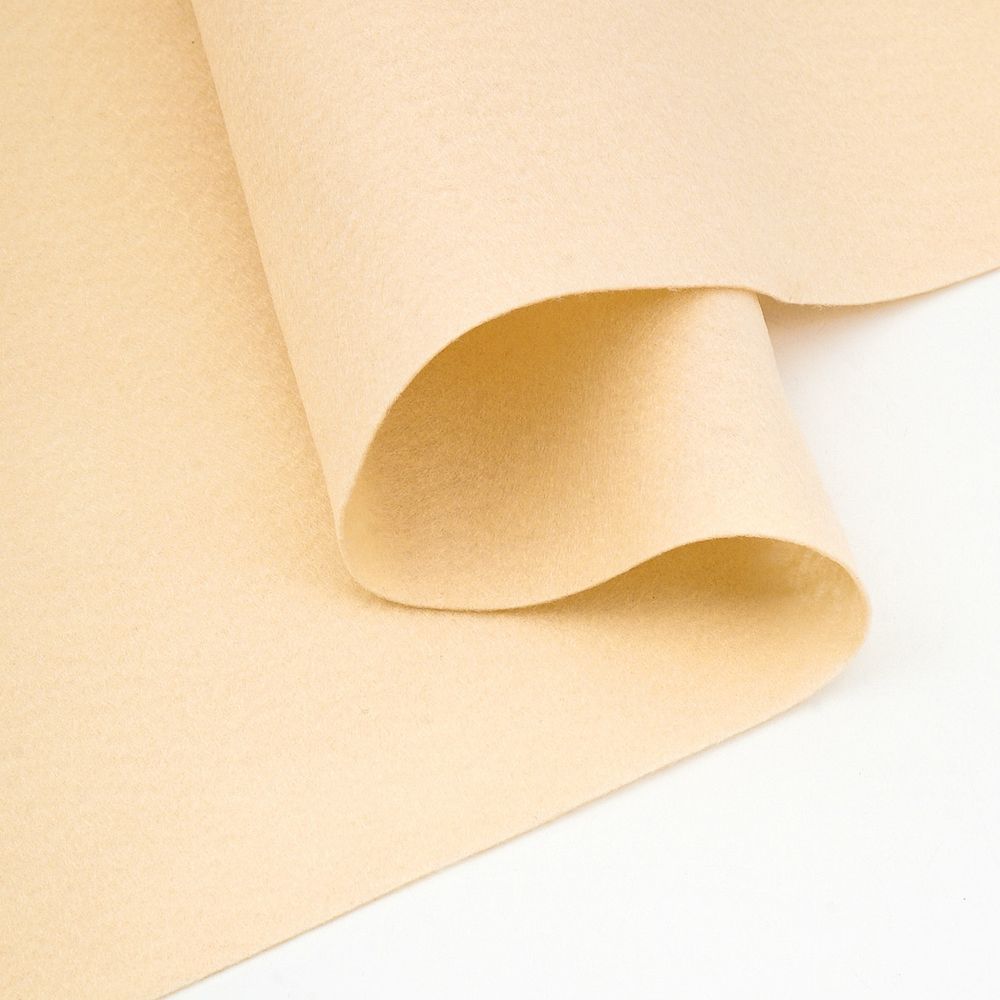 Фетр листовой мягкий 1.0 мм, 30х45 см, 10 листов, Hemline Hobby, 42 слоновая кость, 11.041