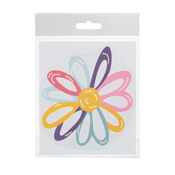 Термотрансфер, 1 шт, М-029 цветок 12.5х14 см, Gamma M №01