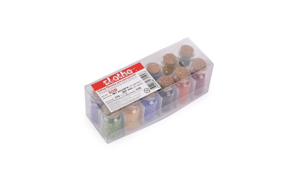 Набор бисера для рукоделия №1 ассорти прозрачный, Zlatka SGB