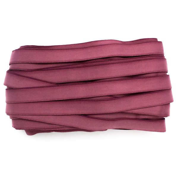 Резинка бельевая (бретелечная) атласная 18.0 мм / 25 метров, розовато-лиловый