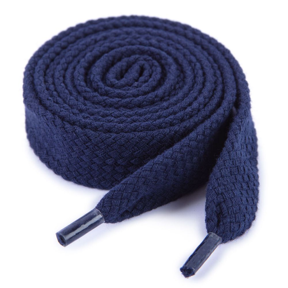 Шнур плоский для худи ⌀21.0 мм, 140 см, 10 шт, 664030/ т.синий (№30), р.60240/140И