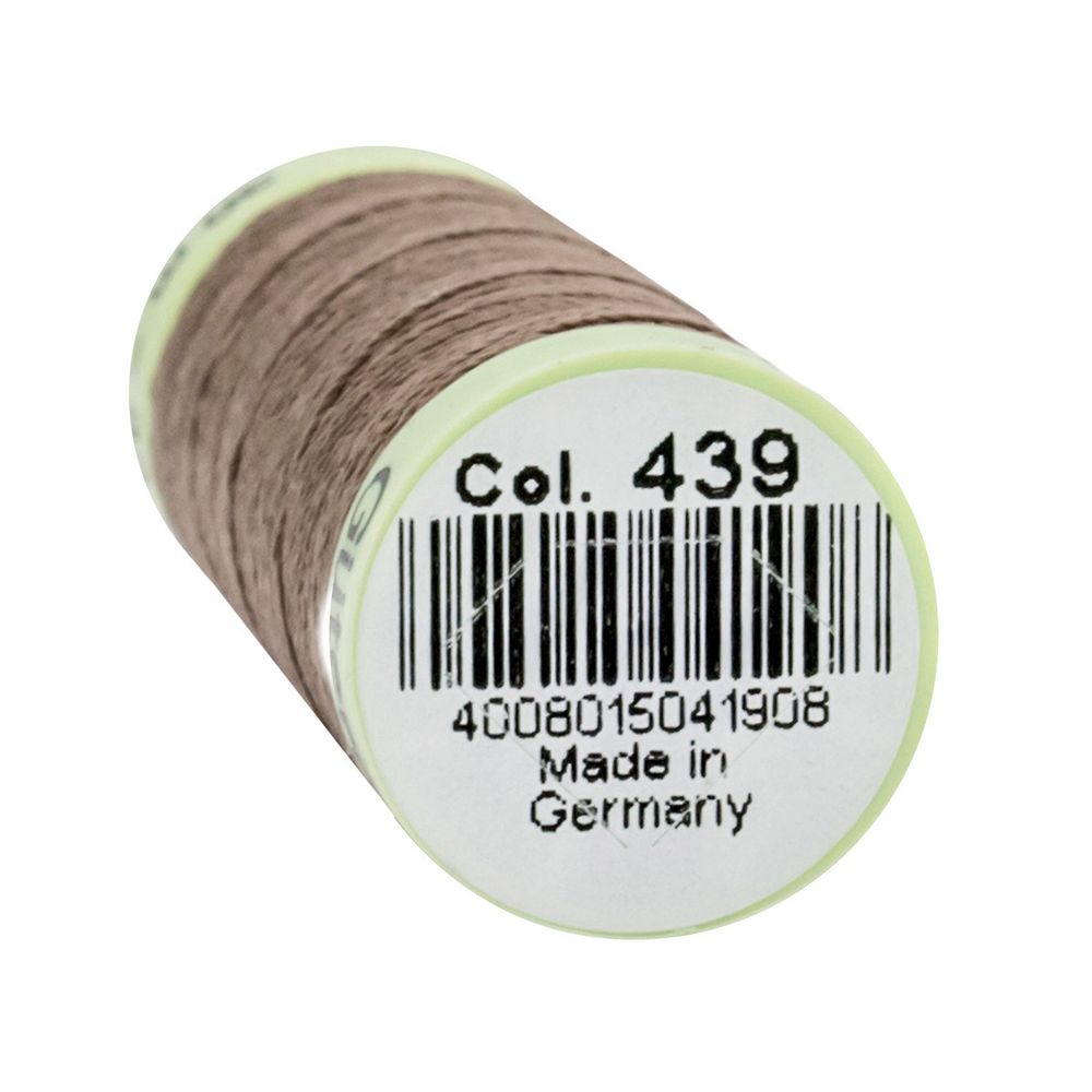 Нитки отделочные Gutermann Top Stitch, 30м, 439 палево-коричневый, 5 катушек