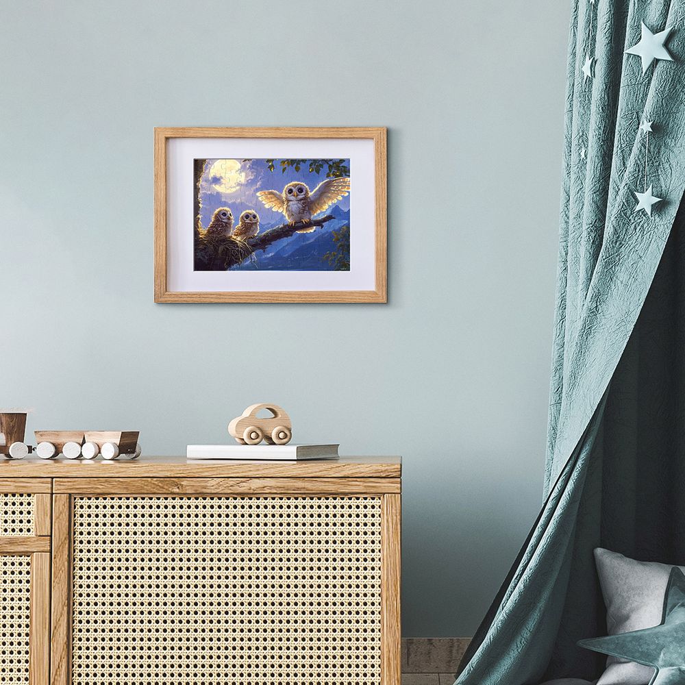 Пазл 80 элементов, PZL-80/16 Совята учатся летать, Фрея