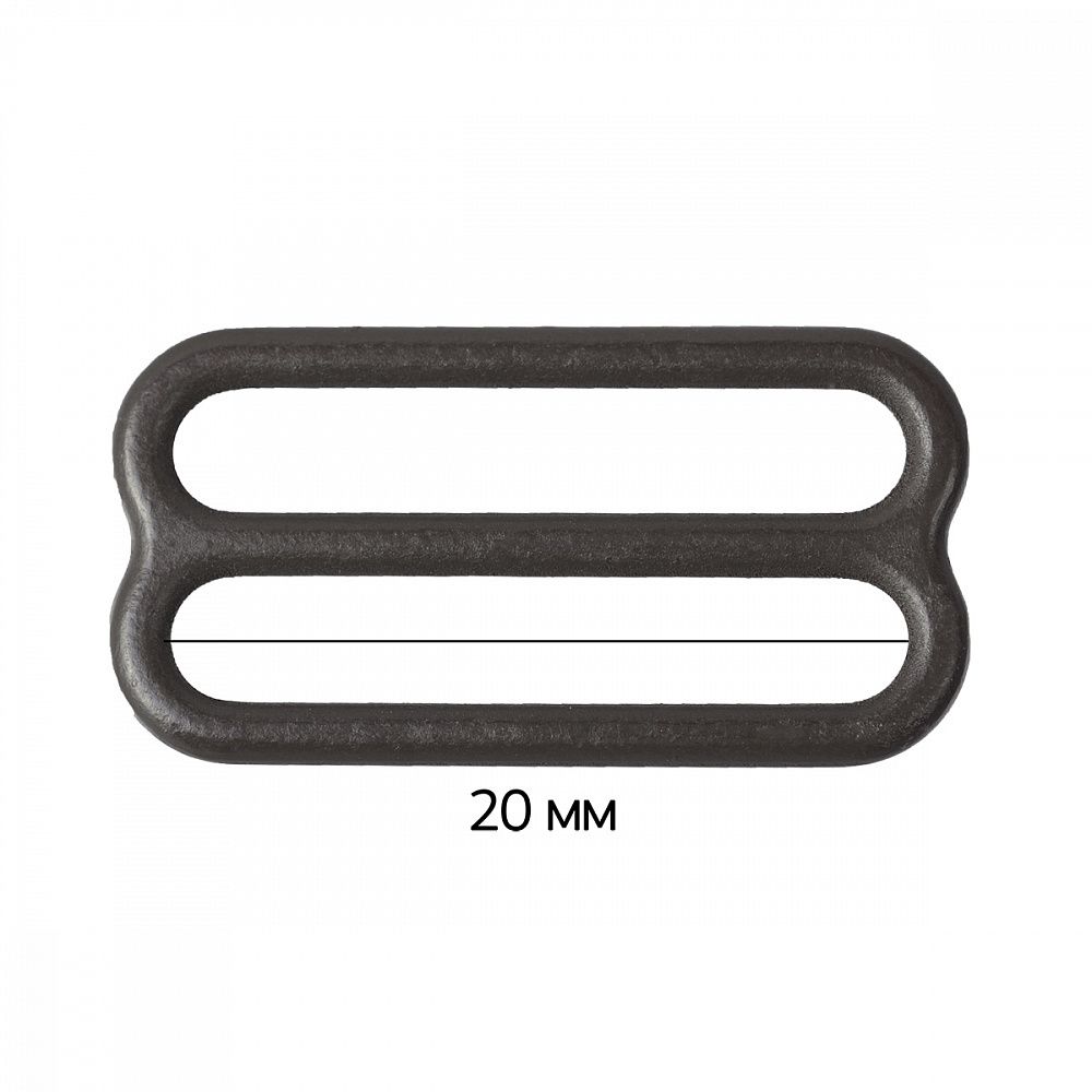 Рамки-регуляторы для бюстгальтера металл 20.0 мм, 111 шоколадно-коричневый, Arta, 50 шт