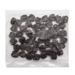 Фиксатор (зажим) для шнура пластик 2 отв., ⌀4.0 мм, 14х17 мм, овал малый ПП, коричневый, 100 шт