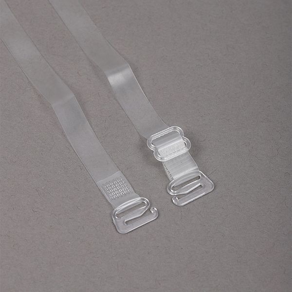 Набор бретелей для бюстгальтера 10 мм, TBY.0T105 цв.прозрачный матовый, глянцевый уп 4 пары