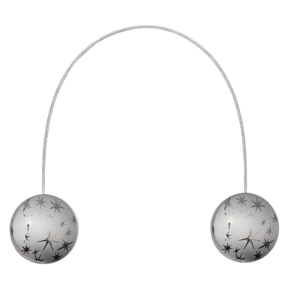 Клипсы для штор магнитные с тросом, 30см ⌀45, 26Р