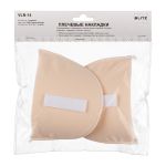 Плечевые накладки (подплечники) втачные на липучке 100х160х14 мм, 1 пара, VLN-14, №03 бежевый, Blitz VLN-14