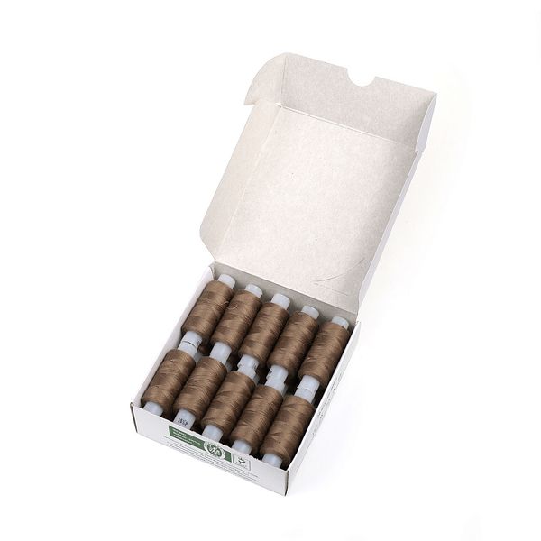 Нитки армированные ПНК им.Кирова 45ЛЛ, бытовые, 200 м / 20 кат., 5306 / 187 серо-зеленый