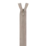 Молния потайная (скрытая) Т3 (3 мм) 1 зам., н/раз., 50 см, т.бежевый, 31276 / 50, 10 шт