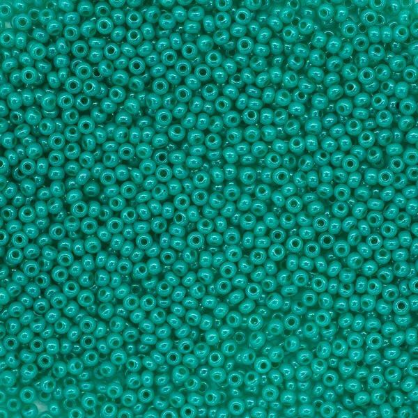 Бисер Preciosa 10/0 (2.3 мм), 100 г (5х20 г), алебастр с цветным покрытием, круг.отв.