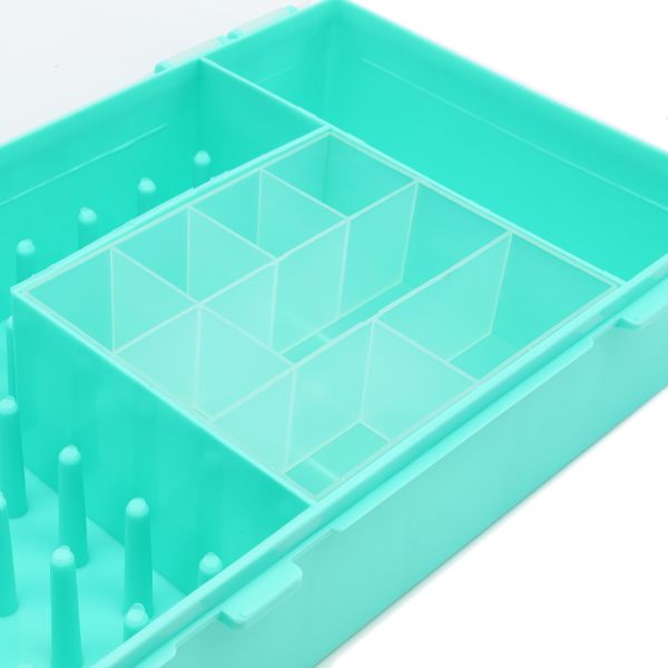 Органайзер для швейных принадлежностей, бирюзовый