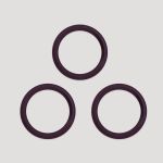 Кольца для бюстгальтера металл ⌀10.0 мм, 076 сливовое вино, Arta, 50 шт