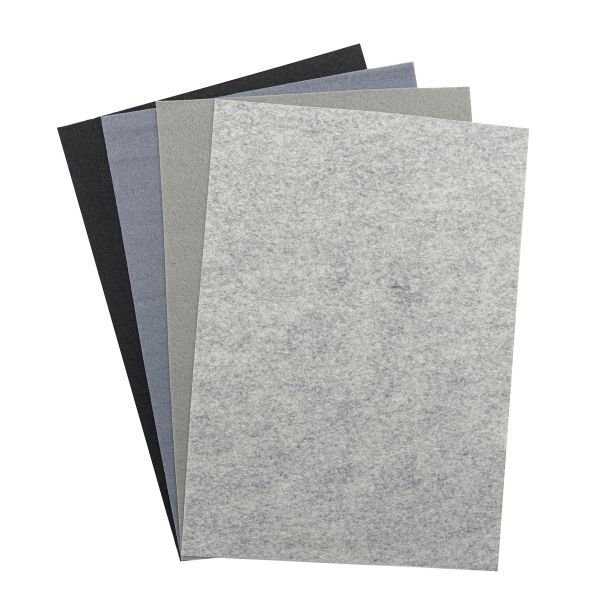 Фетр листовой мягкий 1.0 мм, 20х30см, 4 шт, Astra&Craft, 7