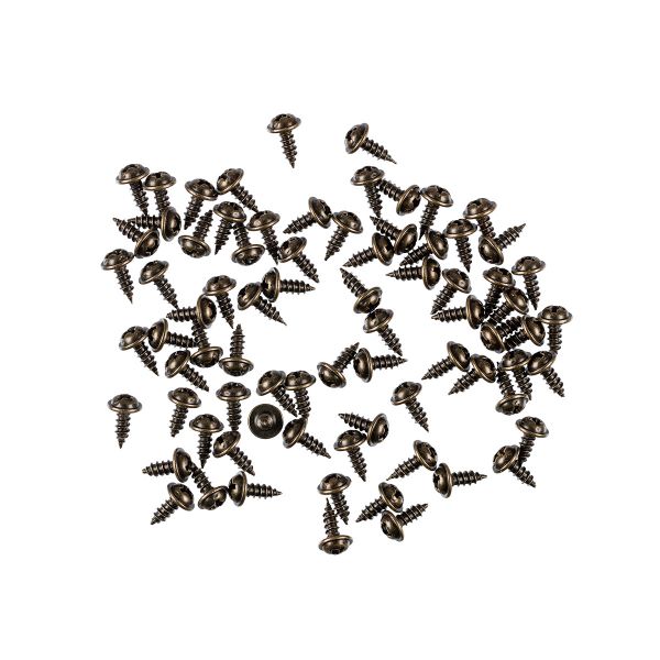 Шурупы для шкатулок 3х8 мм, 50 г, 001 латунь, Промысел WF-088