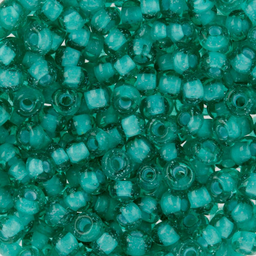 Бисер Zlatka 8/0, 100 г (10х10 г), №0020A-3 яр.зеленый, GR