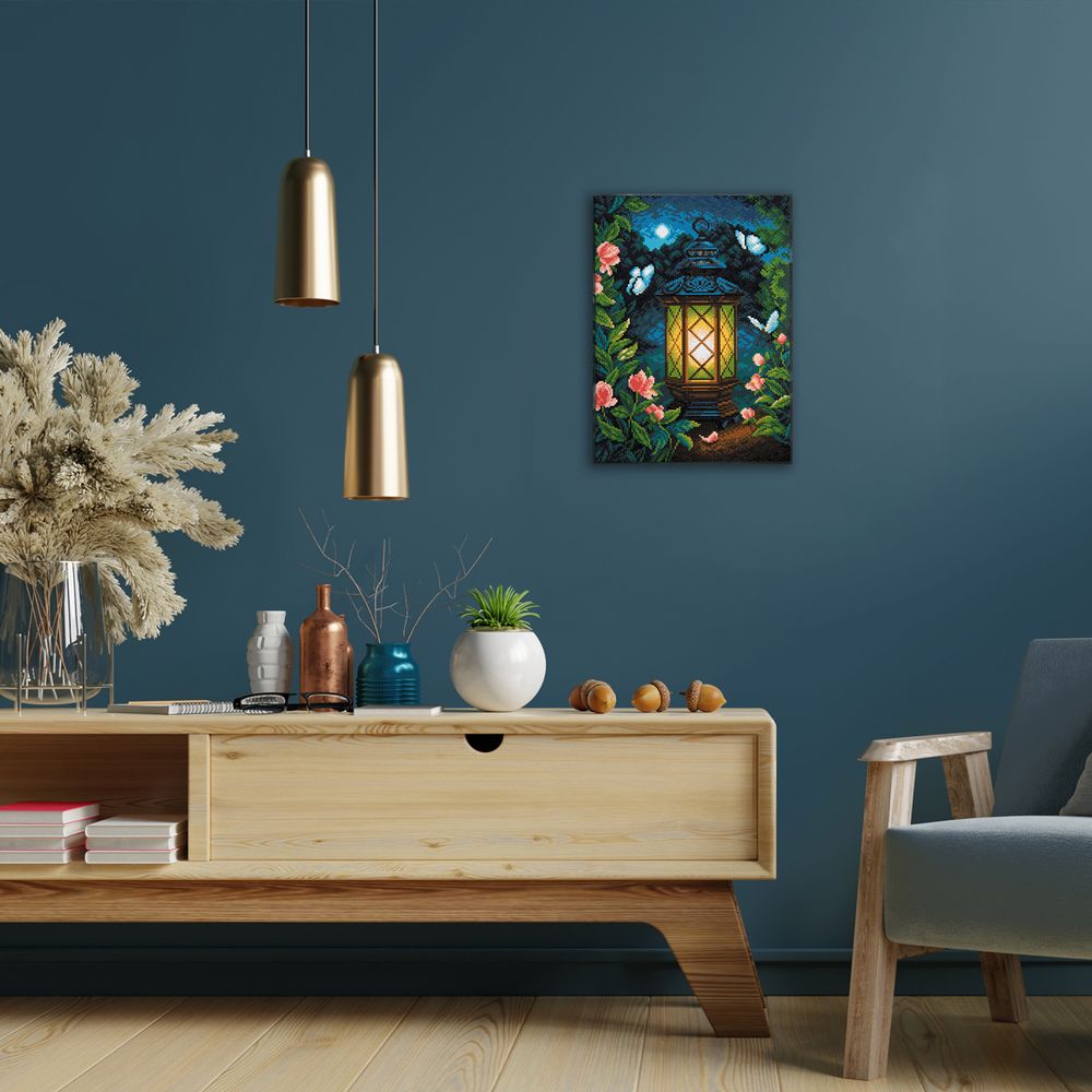 Алмазная (кристальная) мозаика Фрея ALPD-270, на подрамнике Стремление к свету, 30х40 см