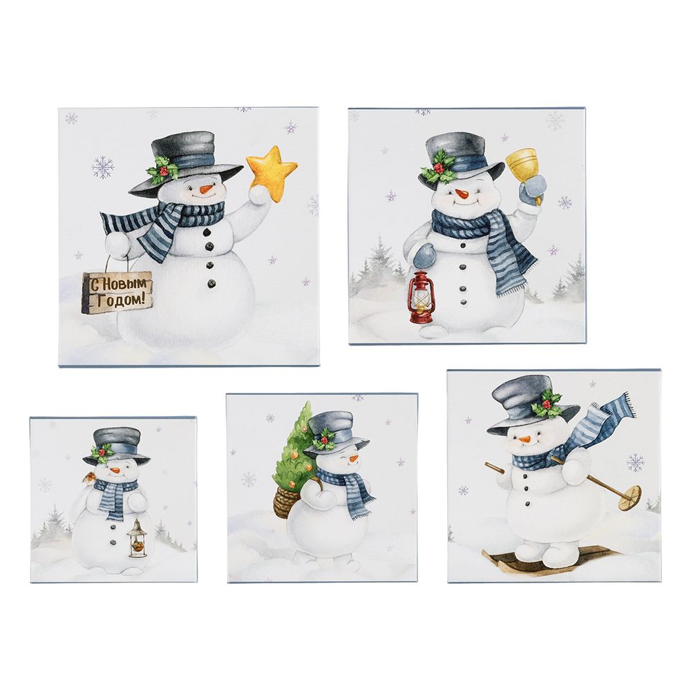 Набор подарочных коробок "5в1", 14х14х8 - 22х22х12 см, 01, Stilerra SBOX-SN3-5