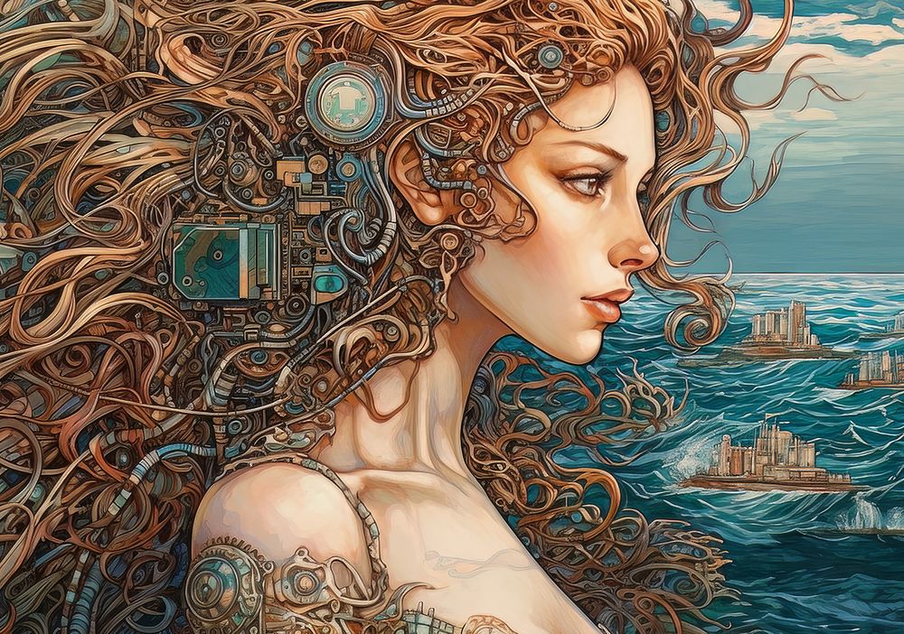 Пазл 1000 элементов, Морские сети, PZL-1000/53, Фрея