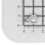 Пуговицы на ножке 10мм (white (белый)), GE18, 36 шт