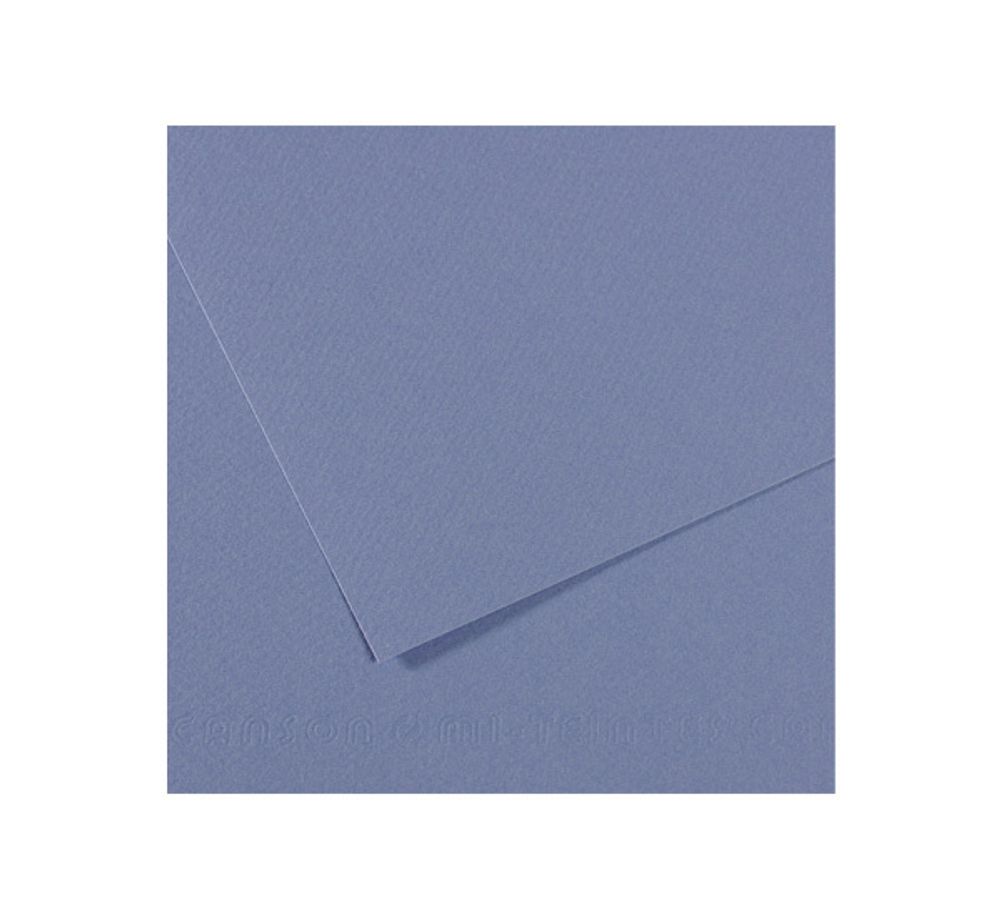 Бумага для пастели 160 г/м², 75х110 см, 25 листов, №118 холодный голубой, Canson Mi-Teintes C200321597