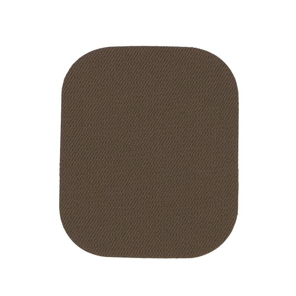 Термозаплатка, ткань, 57х67мм (коричневый (brown)), AZ01, 10 шт