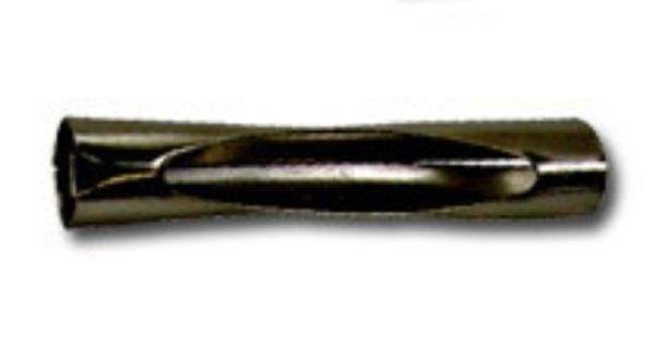 Трубочка для бижутерии металл 30х7 мм, 50 шт, №03 черн.никель, Zlatka DC-064