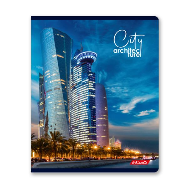 Тетрадь ученическая общая, A5+ 60 л. на скобе 65 г/м², белизна 100%, 10 шт, клетка в термоусадочной пленке, 000482 Мегаполис, Светоч 60ТСК5_0_2_1