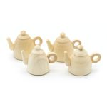 Заготовка для декорирования Чайник мини, 3х4х2,6см, уп.4 шт