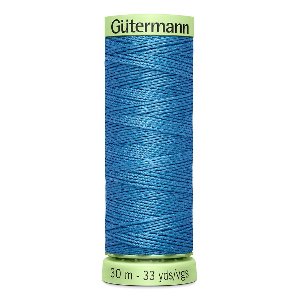 Нитки отделочные Gutermann Top Stitch, 30м, 965 дымчато серо-голубой, 5 катушек