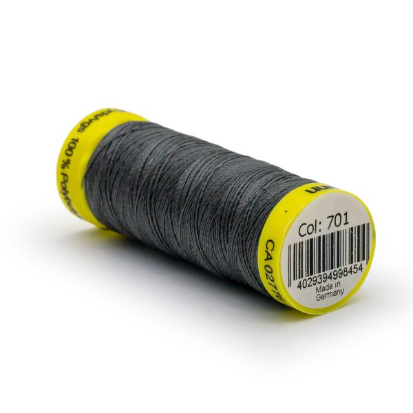 Нитки для трикотажа Gutermann Maraflex, 150м, 701 перламутрово-грифельный, 5 катушек