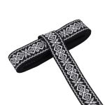 Стропа (ременная лента) 38 мм / 3 метра, [36.33 г/пог.м], с принтом 1-сторонняя, T0750 серый/черный, 3Al359