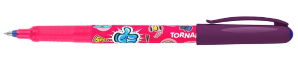 Ручка роллер ⌀0.5 мм, 0.3 мм, 20 шт, 2675/20 boom ассорти цвет чернил: синий, Centropen Tornado Boom 2675/20