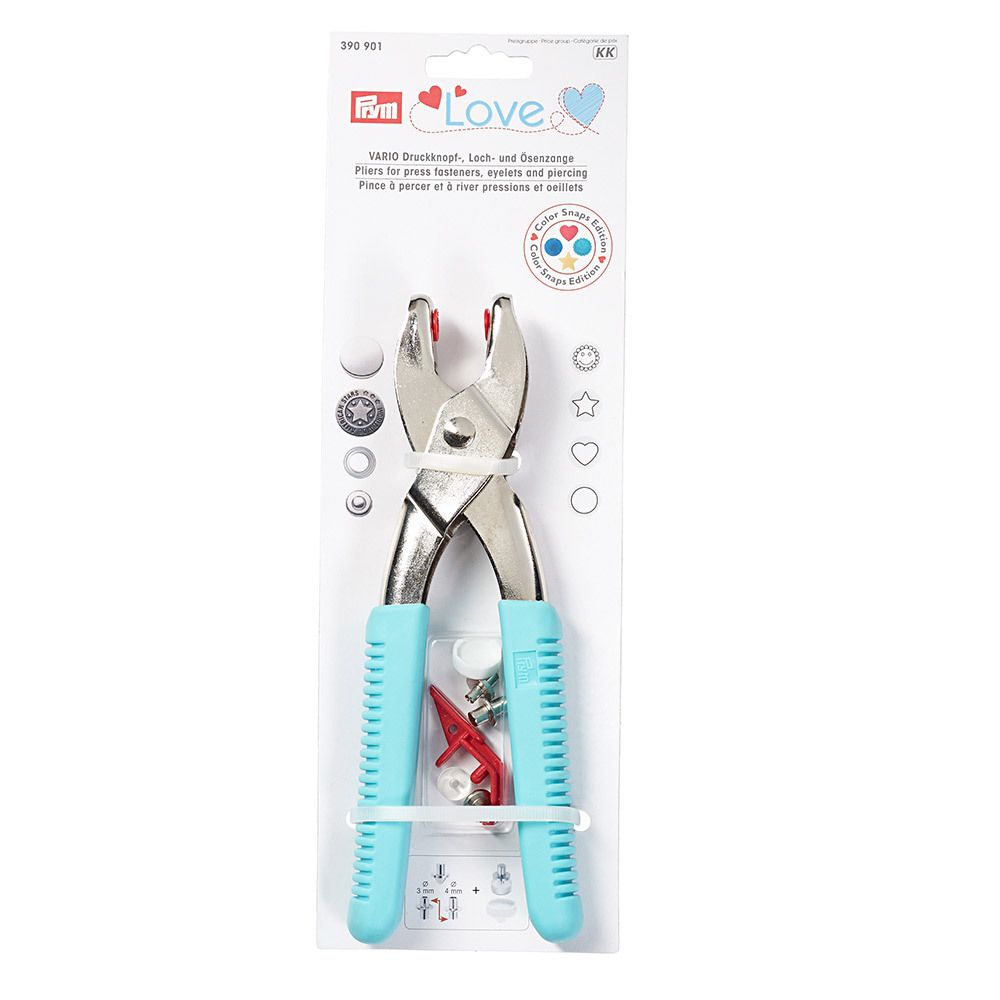 Щипцы Vario с насадками, бирюзовый, Prym 390901