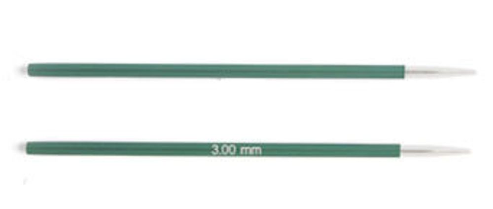 Спицы съемные укороченные Knit Pro Zing ⌀3 мм, 47528