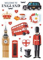 Алмазная (кристальная) мозаика Фрея, наклейки Англия, 14х19.5 см