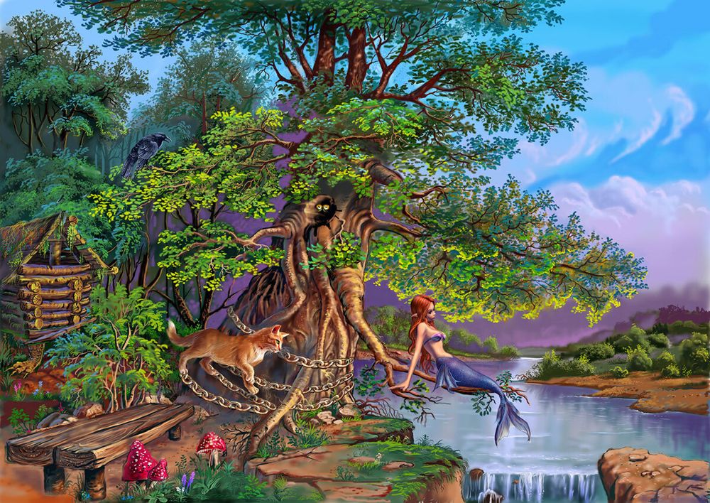 Пазл 1500 элементов, Лукоморье, PZL-1500/03, Фрея